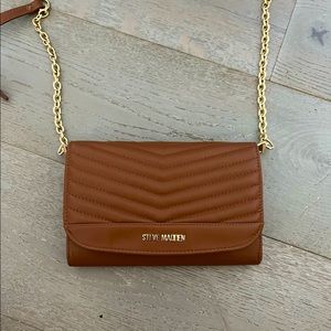Brown STEVE MADDEN Crossbody Purse with built in wallet!!!